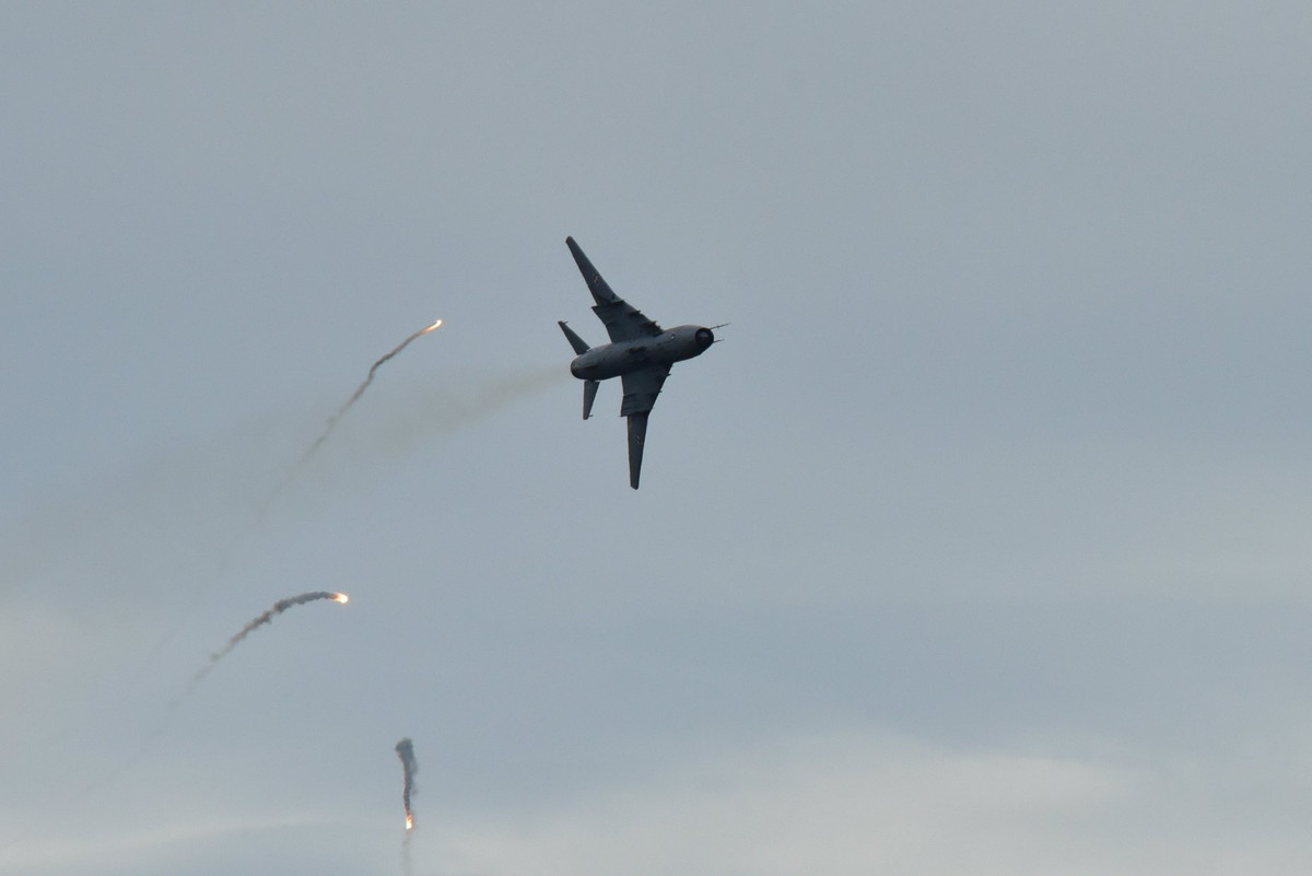 Mặc dù đã có các tiêm kích F-16 hiện đại, nhưng Ba Lan vẫn duy trì khoảng 32 chiếc Su-22M4 và hơn 20 chiếc MiG-29A thời Liên Xô. Nguồn ảnh: Marian Kluczyński