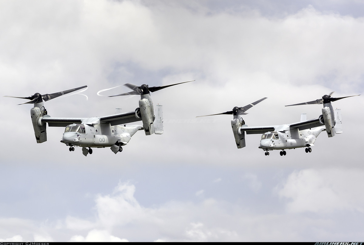 "Tôi nghĩ rằng chúng tôi sẽ tiến xa hơn với các khách hàng quốc tế dựa trên các khả năng của V-22", vị này cho hay. Tuy nhiên thực tế doanh số V-22 trên thị trường xuất khẩu hiện vẫn "dậm chân tại chỗ". Nguồn ảnh: Airliners.net