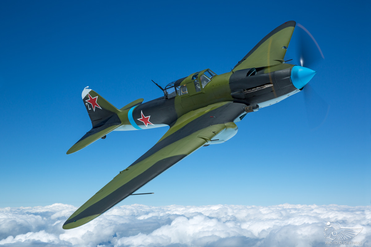 Để phục vụ cho cuộc chiến tranh Vệ quốc vĩ đại, 36.183 chiếc Il-2 đã được sản xuất liên tục từ 1941-1945. Nguồn ảnh: Airliners.net