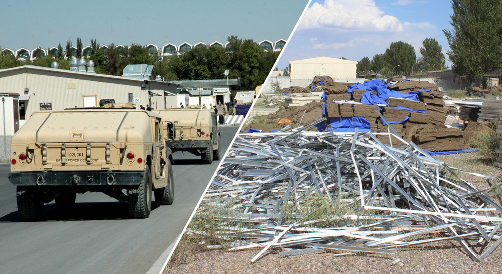 Theo mạng AKIpress, kết thúc hợp đồng cho thuê căn cứ không quân Manas được ký từ năm 2001 với Kyrgyzstan, ngày 11/7/2014, toàn bộ các đơn vị Quân đội Mỹ tự động rời khỏi căn cứ Manas. Nơi này được chuyển về cho Vệ binh Quốc gia Kyrgyzstan sử dụng. Nguồn ảnh: AKIpress