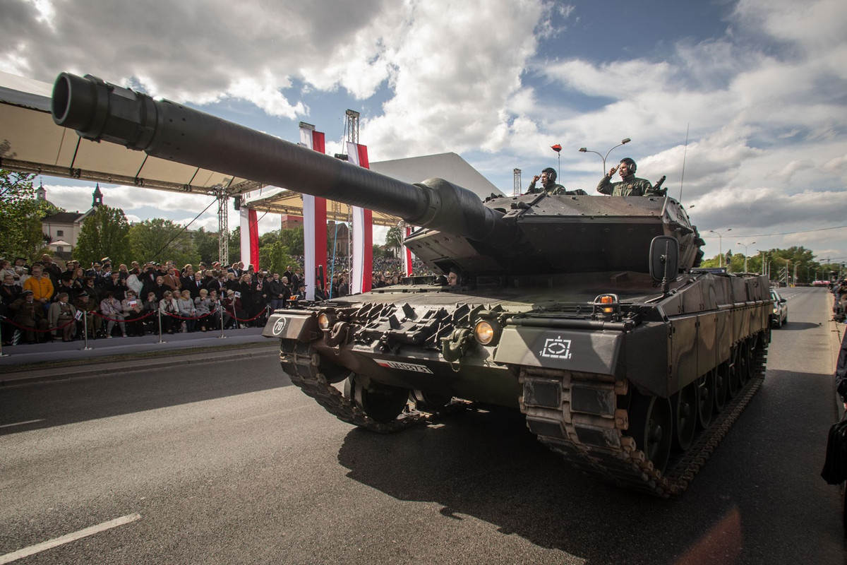 Hiện Quân đội Ba Lan đang có trong tay khoảng 250 chiếc Leopard 2A4/A5/LJ/PL. Nguồn ảnh: Bmpd