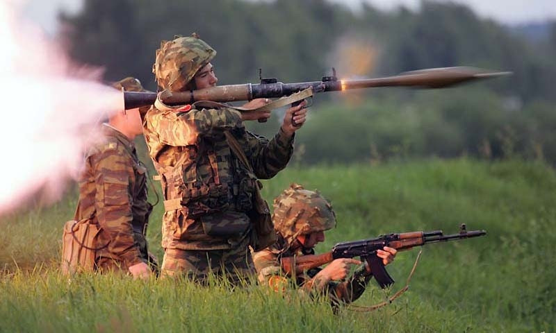 Các loại đạn nổ mạnh chống tăng PG-7V/VM/VL có sức xuyên từ 200-300mm thép đồng nhất cho phép tiêu diệt các loại xe bọc thép hạng nặng hoặc xe tăng đời cũ. Nguồn ảnh: Wikipedia