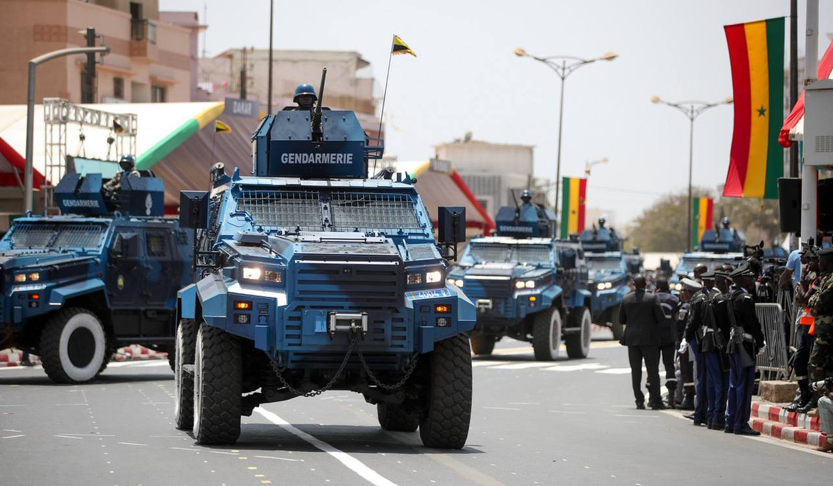 Xe thiết giáp của lực lượng hiến binh Senegal. Nguồn ảnh: Bmpd