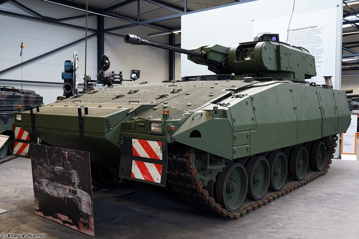 Nguyên mẫu xe chiến đấu bộ binh tiên tiến nhất của Đức Puma cũng được trưng bày tại bảo tàng. Nguồn ảnh: Vitaly-Kuzmin