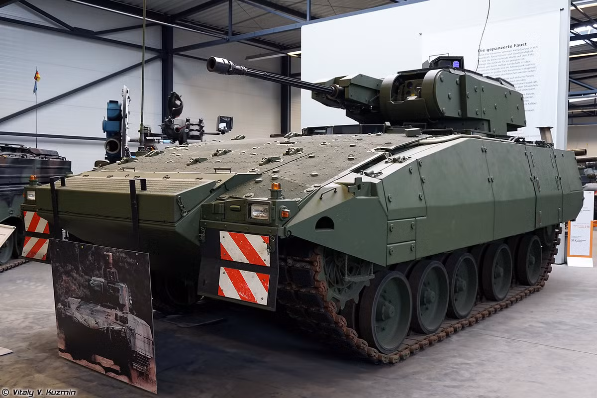 Nguyên mẫu xe chiến đấu bộ binh tiên tiến nhất của Đức Puma cũng được trưng bày tại bảo tàng. Nguồn ảnh: Vitaly-Kuzmin