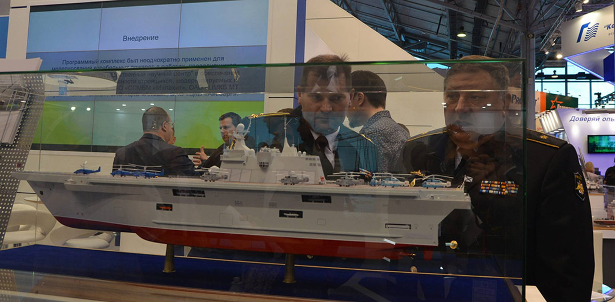 Ông này lưu ý rằng, trên cơ sở cạnh tranh, họ sẽ chọn dự án tốt nhất từ một trong những văn phòng thiết kế của Nga. Người ta cho rằng, mỗi con tàu như vậy có thể mang theo 12-16 trực thăng. Nguồn ảnh: Russia military