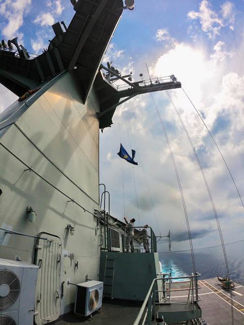 Khó khăn về chi phí vận hành là một trong những nguyên nhân chính khiến hàng không mẫu hạm Chakri Naruebet hiếm khi được ra biển tác chiến. Nguồn ảnh: thaidefence