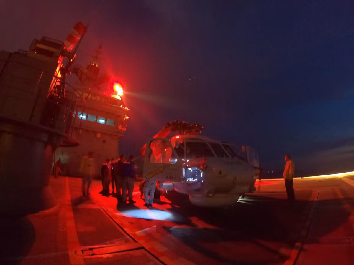 Hoạt động trên mặt boong tàu sân bay “độc nhất” Đông Nam Á chưa bao giờ “nhộn nhịp” như hầu hết các tàu sân bay trên thế giới. Nguồn ảnh: Thai-Defence