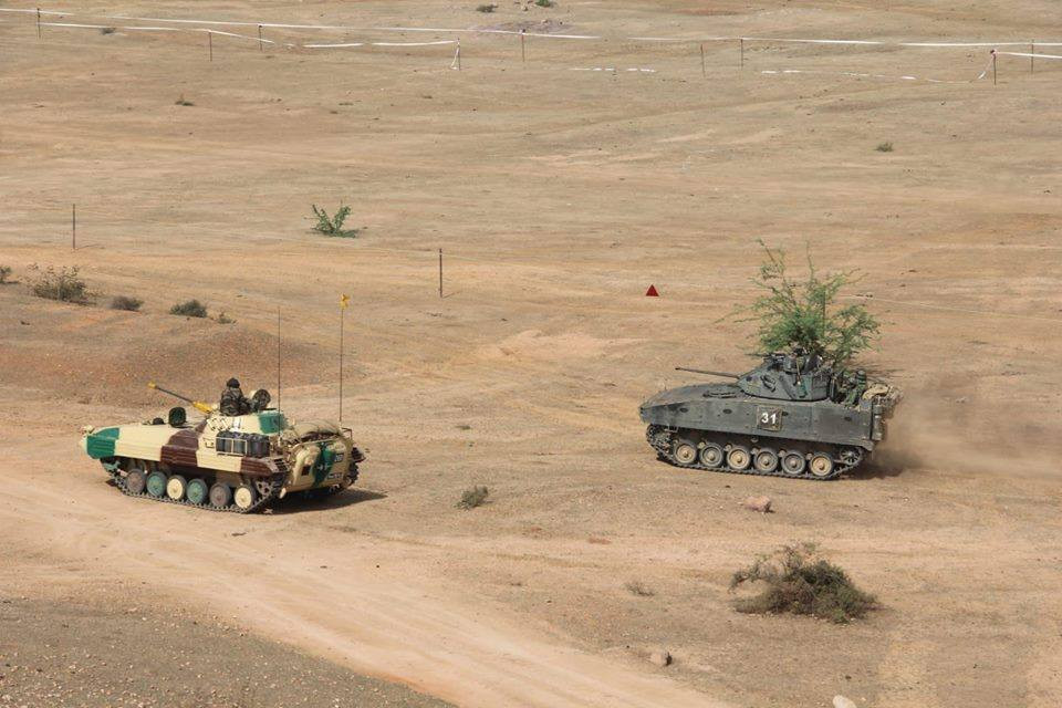 Theo các quan chức Quân đội Singapore, cuộc tập trận chung Kurukshetra nhấn mạnh quan hệ hợp tác song phương mạnh mẽ giữa hai nước và tăng cường hợp tác giữa hai quân đội. Nguồn ảnh: Singapore Armed Force