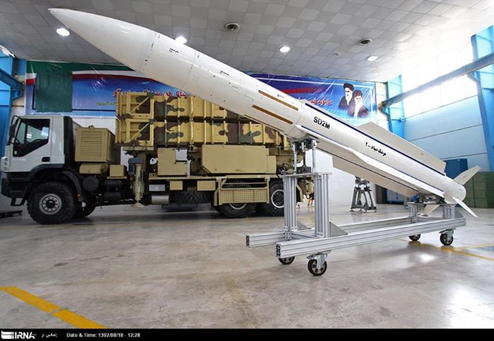 Khoảng 150 bệ phóng tên lửa phòng không tầm xa Sayyad-2 và 3. Hệ thống có bệ phóng giống hệt kiểu của tên lửa MIM-104 Patriot do Mỹ sản xuất, nhưng dùng đạn cải tiến từ tên lửa hải đối không RIM-66 SM-1 của Hải quân Mỹ. Nguồn ảnh: Mod DB