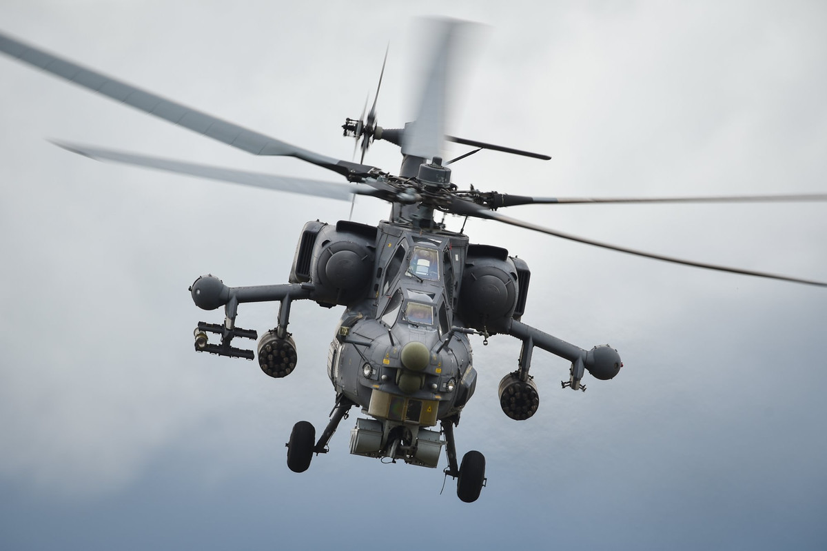 Cận cảnh một chiếc Mi-28. Ảnh: Bộ Quốc phòng Nga