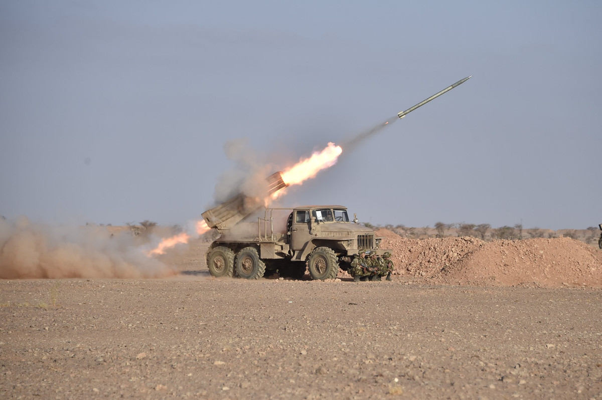 Pháo phản lực phóng loạt BM-21 Grad. Nguồn ảnh: dambiev