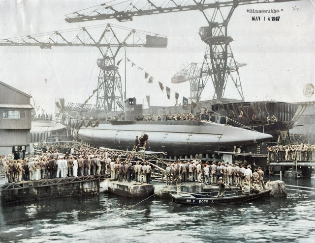 Theo Thai-defence, hồi năm 1937, Hải quân Hoàng gia Thái Lan trở thành lực lượng quân sự đầu tiên ở khu vực Đông Nam Á trang bị tàu ngầm - vũ khí tối tân được nhiều nước thèm khát lúc bấy giờ. Ảnh: thai-defence