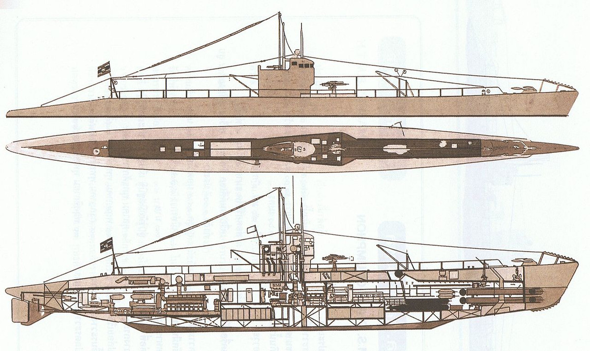 Tàu được trang bị 2 động cơ diesel 1.100 mã lực/chiếc và một động cơ điện 540 mã lực cho tốc độ tối đa 26,9km/h, tốc độ kinh tế 19km/h, tầm hoạt động lên tới 8.830km, lặn sâu tối đa 60m. Ảnh: Wikipedia