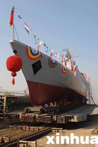 Hải quân Bangladesh đặt Trung Quốc chế tạo 4 chiếc, trong đó BNS Prottoy (F112) là chiếc thứ 2 trong loạt này. Con tàu được nhà máy Wuchung khởi đóng tháng 1/2013, hạ thủy tháng 12/2014 và chính thức biên chế ngày 19/3/2016. Nguồn ảnh: Xinhua