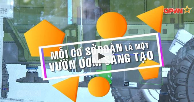 Từ các hình ảnh được giới thiệu, hiện rất khó xác định liệu Việt Nam thiết kế trên khung gầm nào, đó có khả năng là xe vận tải 6x6 bánh hiệu Ural hoặc Kamaz phổ biến trong quân đội ta hoặc cũng có thể chúng ta sử dụng một dòng xe khác. Ảnh: Kênh QPVN