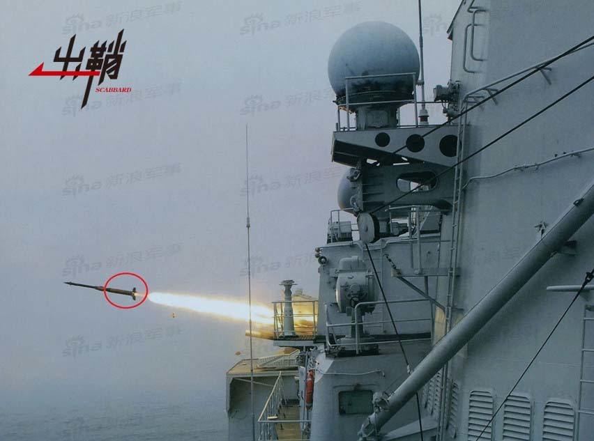 HQ-61 có tầm bắn phòng không 10km, độ cao tác xạ 3km, tốc độ bay Mach 3, dẫn đường bằng radar bán chủ động. Ảnh: Sina