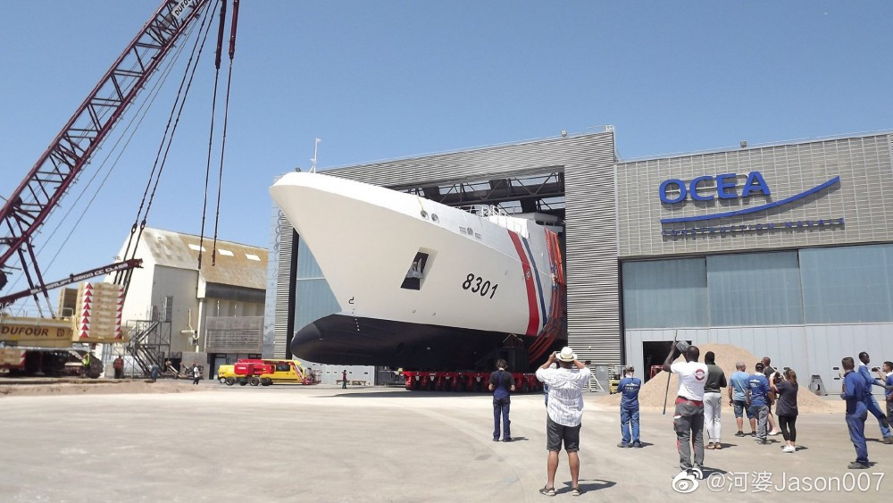 Đáng chú ý, đây là tàu tuần tra vỏ nhôm lớn nhất thế giới tính tới thời điểm này, với chiều dài 84m. Nguồn ảnh: Jason007