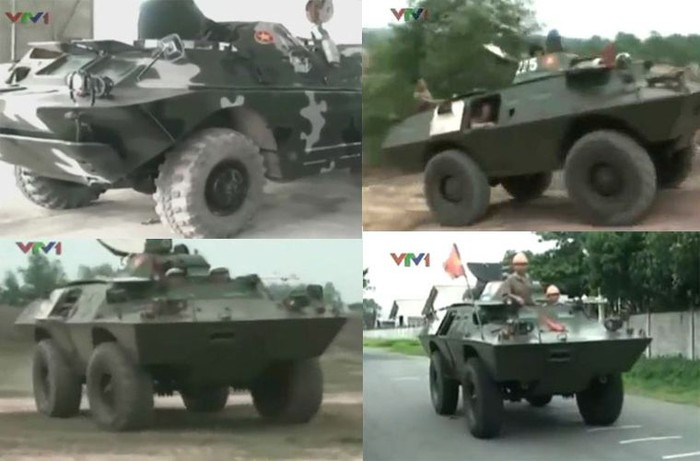 Gần đây, trong bài viết "Đoàn cán bộ Quân khu 7 tham quan, trao đổi kinh nghiệm các mô hình tiên tiến của LLVT Quân khu 9" trên báo Quân khu 7 có đề cập tới việc Cục kỹ thuật Quân khu 9 nâng cấp thành công dòng xe thiết giáp V-100 cho các đơn vị thiết giáp trên địa bàn. Ảnh: VTV1