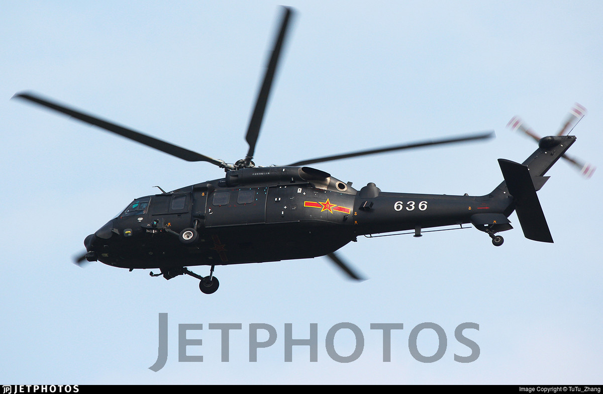 Z-20 được chế tạo hoàn toàn trên cơ sở dòng máy bay trực thăng nổi tiếng Black Hawk của Mỹ. Mà cụ thể có lẽ là từ phiên bản S-70C-2 mà nước này nhập khẩu thành công vào cuối những năm 1980. Nguồn ảnh: jetphotos