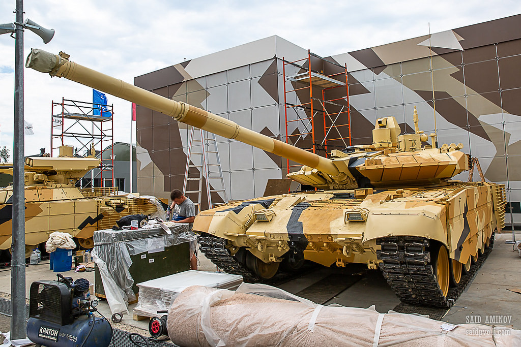 Xe tăng chủ lực T-90MS. Nguồn: SAID AMINOV