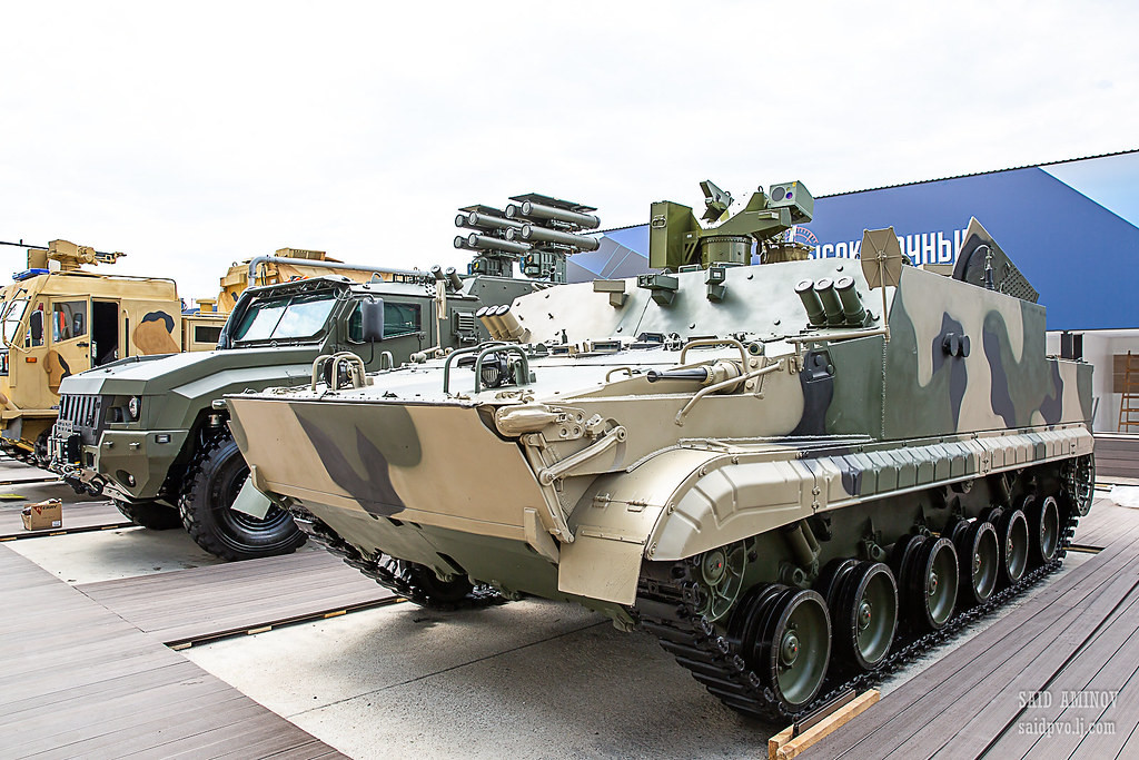 Xe thiết giáp chở quân đổ bộ đường không BTR-MDM. Nguồn: SAID AMINOV