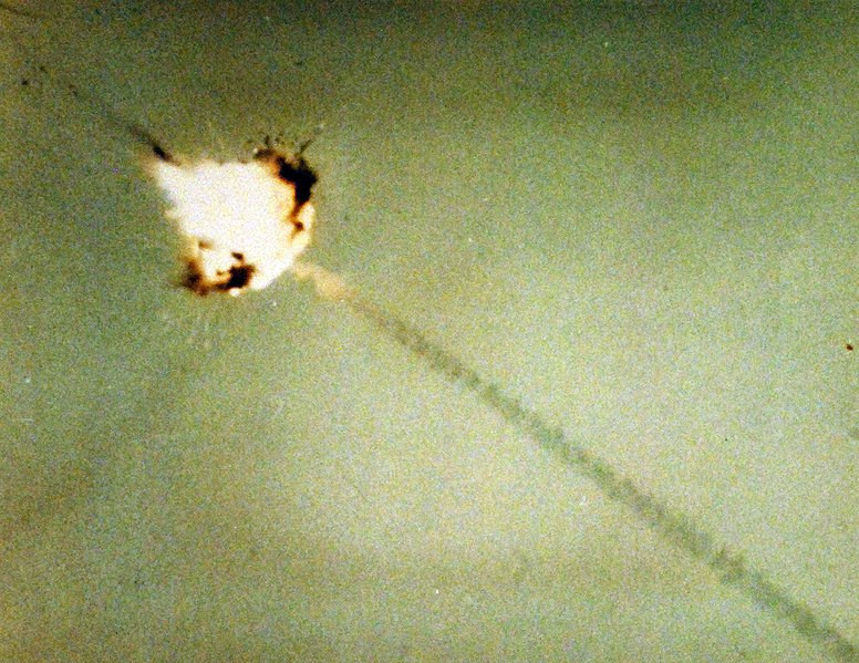 Tên lửa trang bị đầu nổ phá mảnh WDU-17/B nặng 9,4kg đủ sức đánh bại mọi máy bay chiến đấu chiến thuật. Nguồn ảnh: Wikipedia