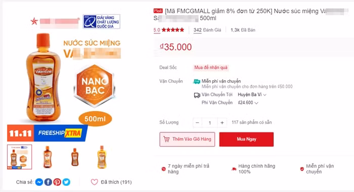 Nuoc suc mieng Hoang Huong Care Medic “no” nhu thuoc... “tan thu” nguoi tieu dung?-Hinh-3