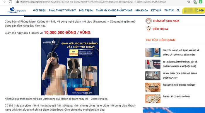 BV tham my Gangwhoo gay chet nguoi: Gia dich vu hut mo bung ra sao?-Hinh-3