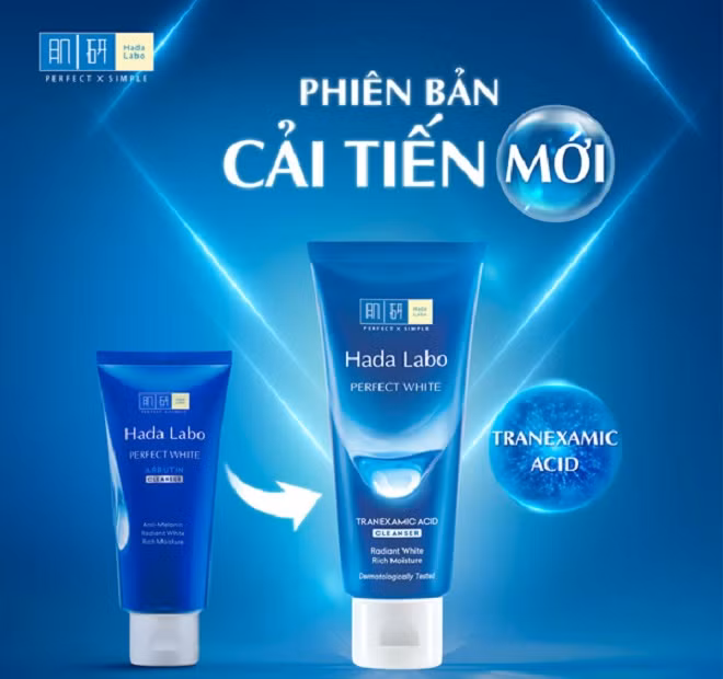 Hada Labo Perfect White Cleanser vua bi thu hoi thuoc DN nao?