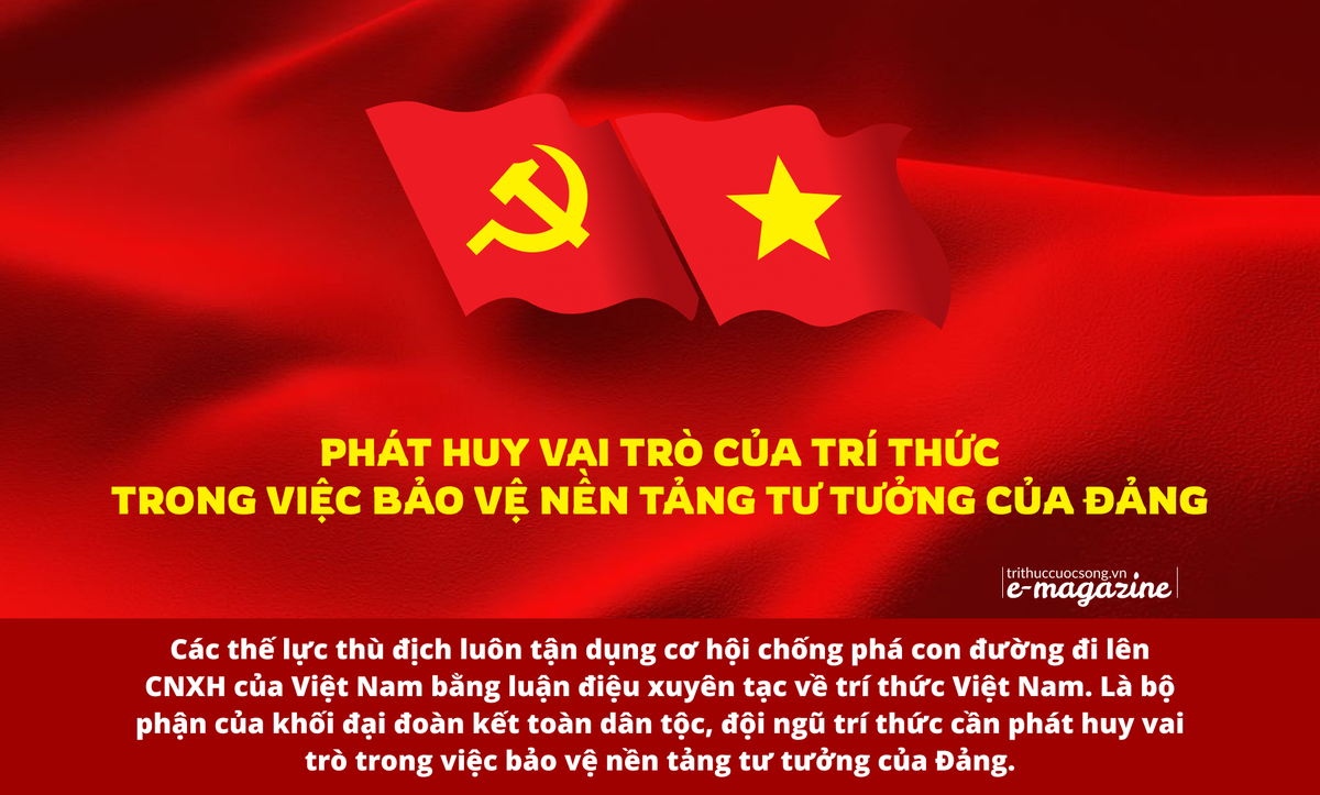 Phat huy vai tro cua tri thuc trong viec bao ve nen tang tu tuong cua Dang