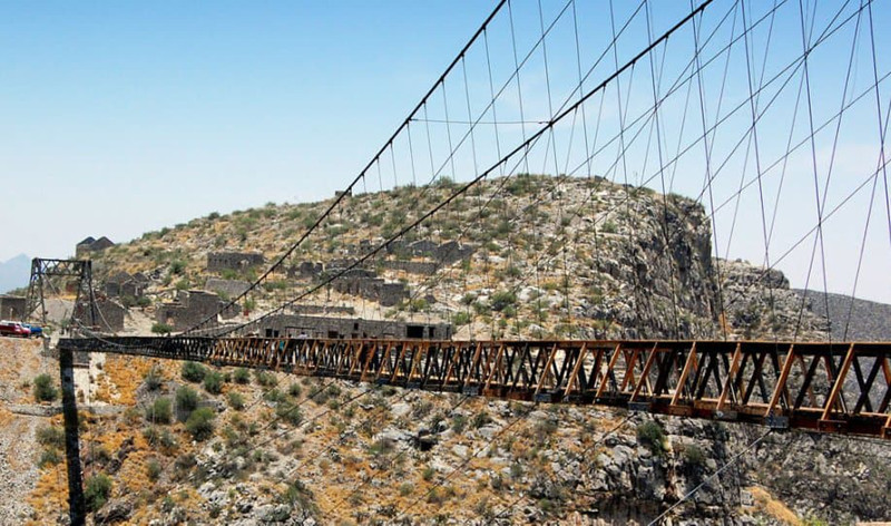 Cầu Puente de Ojuela - Durango, Mexico. Cây cầu này được thiết kế bởi những người đã thiết kế cầu Brooklyn ở Mỹ.