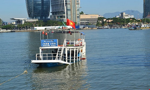 Tàu Thảo Vân 2 bị chìm do chở quá tải. Ảnh: TT