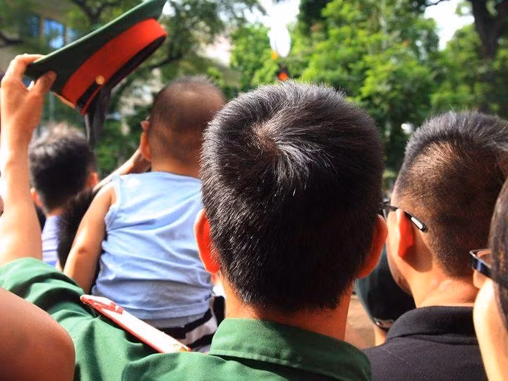 Nhung hinh anh roi nuoc mat trong le dieu binh mung Quoc khanh