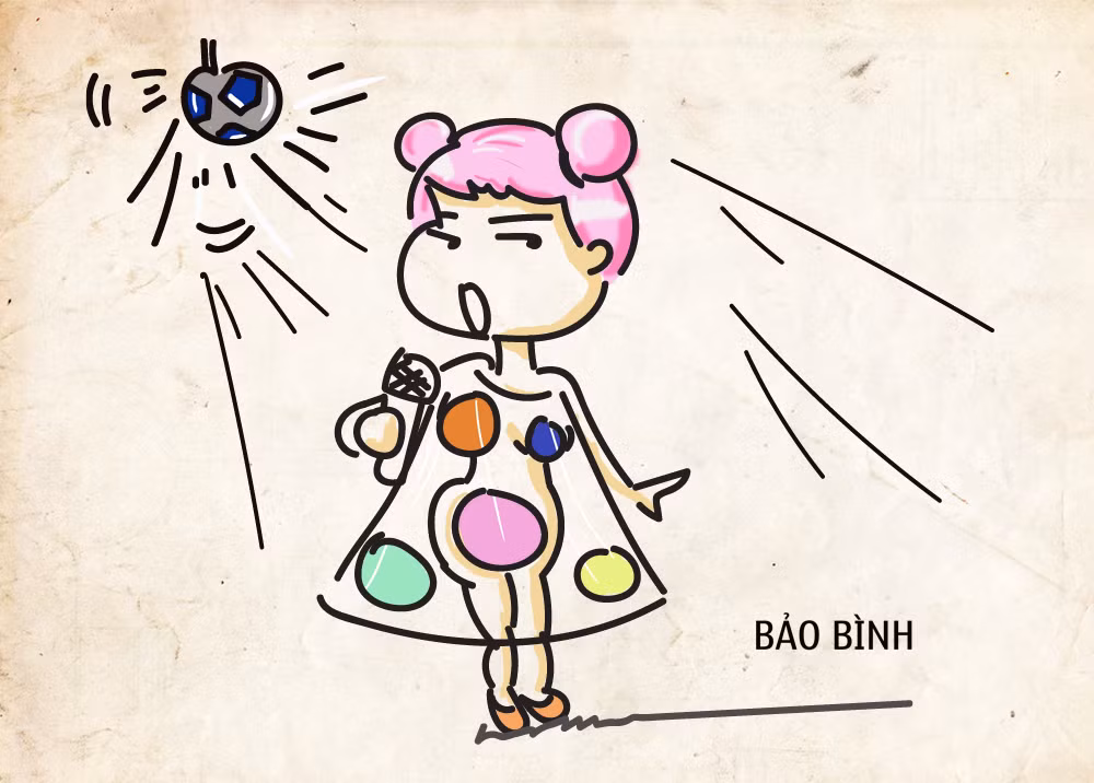 Bảo Bình luôn thật khó nắm bắt nên thường diện những trang phục “độc” và “chất”.