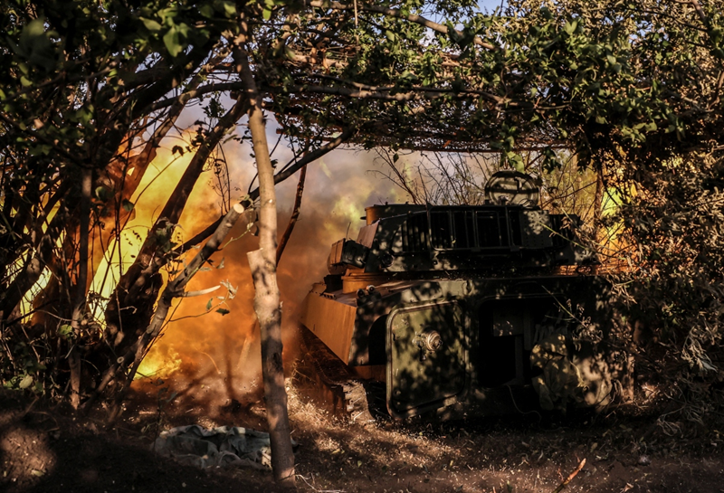 Điều thú vị là Quân đội Ukraine cũng mở cuộc phản công ở làng New York. Theo bản đồ mới nhất từ DeepState, lực lượng Ukraine được cho là đã chiếm lại phần phía bắc New York. Ảnh: Reuters.