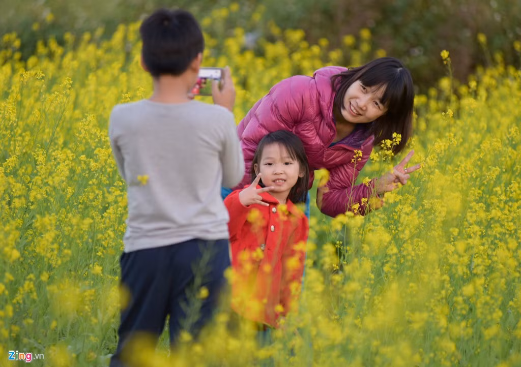 Các gia đình cũng tìm tới đây vui chơi cuối tuần.