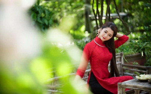 Chia sẻ về bộ ảnh này, nhiếp ảnh gia Đinh Văn Linh cho biết: “Bộ ảnh của Thảo mình chụp tại Ga Đông Anh và trước thành Cổ Loa vì mình muốn cho bạn ấy được hóa thân thành một cô thiếu nữ Hà thành duyên dáng. Bạn ấy đã phần nào lột tả được ý đồ của tác giả”.