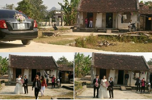 Dam cuoi dac biet o Ninh Binh gay xuc dong manh