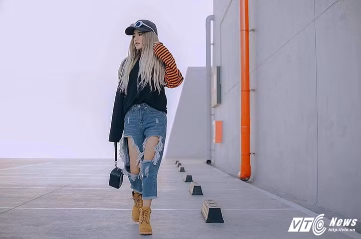 Cô bạn sinh năm 1999 Ngô Thùy Trâm hiện đang học trường THPT Điểu Cải, Định Quán, Đồng Nai.