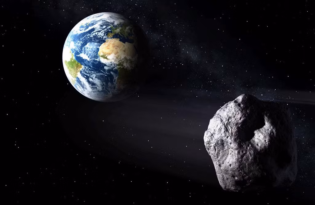 Tiểu hành tinh 3753 Cruithne được gọi là “Mặt Trăng thứ hai của Trái Đất”. Tuy không quay quanh Trái Đất như Mặt Trăng, 3753 Cruithne vẫn được xem là Mặt Trăng thứ hai do có cùng quỹ đạo quay với Trái Đất. Ảnh: Libertar.
