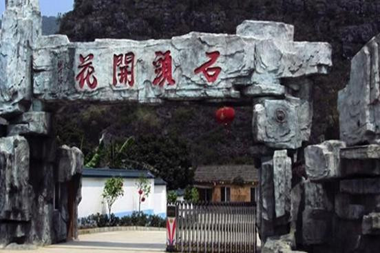 Cảnh tượng đá nở hoa có thật đến ngỡ ngàng. Trên bề mặt của những tảng đá ở đây, có những khối đá nhỏ hình dạng giống bông hoa, cánh hoa có màu nâu hoặc trùng màu với màu đá, kích thước và hình dạng cũng khác nhau.