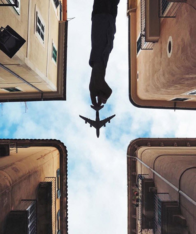 Để tôi chỉnh đường bay cho thẳng nhé.