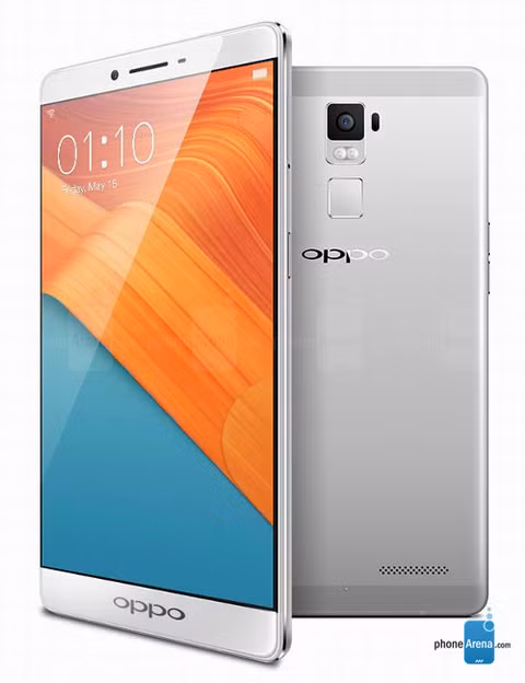  Oppo R7 Plus cỡ 6-inch. Phát hành vào cuối tháng 5/2015, Oppo R7 Plus sở hữu màn hình 6-inch (độ phân giải 1080x1920 điểm ảnh). Máy nổi bật với bộ thông số kỹ thuật gồm bộ xử lý 8 lõi Snapdragon 615, RAM 3GB, tích hợp camera sau 13MP kèm theo khả năng lấy nét laser và nguồn pin 4.100mAh.