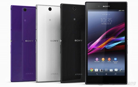  Sony Xperia Z Ultra cỡ 6,44-inch. Sony Z Ultra có thể không còn là phablet lớn nhất thế giới, nhưng sản phẩm có những điểm mạnh có thể vượt mặt các đối thủ khác trên thị trường. Máy mang đặc trưng của ngôn ngữ thiết kế Xperia, một màn hình sắc nét và cấu hình mạnh mẽ. Màn hình của máy có độ phân giải 1080x1920 điểm ảnh, bộ xử lý Snapdragon 800, bộ nhớ RAM 2GB và tích hợp camera sau 8MP.