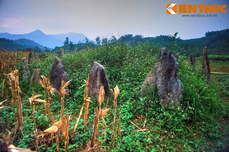 Khu mộ nằm trên một mảnh đất bằng phẳng giao thông đi lại thuận tiện, có ba mặt được vây quanh bởi những những quả đồi thấp tạo nên một bồn địa nhỏ trong một thung lũng lớn.