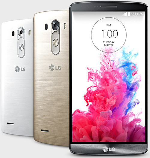 4. LG G3- Giá tham khảo 5.7 triệu. Một trong những điểm nổi bật nhất của LG G3 đó là chiếc máy được trang bị những công nghệ khá độc đáo. Đây là một trong những điện thoại đầu tiên sử dụng màn hình độ phân giải 2K, cùng với khả năng lấy nét bằng laser vốn chỉ quen thuộc trên máy ảnh. G3 được trang bị bộ vi xử lý tích hợp (SoC) Qualcomm Snapdragon 801, dung lượng RAM 3GB và bộ nhớ 32GB (có thể mở rộng bằng thẻ nhớ MicroSD).
