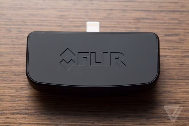 Ứng dụng cho iPhone cung cấp 9 màu sắc khác nhau để người dùng theo dõi bản đồ nhiệt trực tiếp hoặc chụp ảnh.