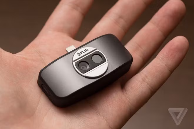 Một số hình ảnh khác từ Flir One.