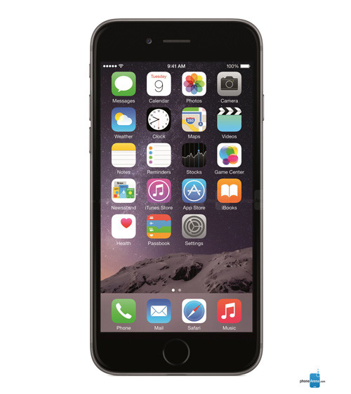  4. Apple iPhone 6 Plus - Đánh giá: 9 điểm. iPhone 6 Plus là chiếc smartphone lớn nhất mà Apple từng sản xuất, máy đi kèm màn hình 5,5 inch (phá vỡ mọi tiêu chuẩn điện thoại thông minh trước kia của Apple), một thỏi pin 2.915 mAh, dùng camera iSight giống như những máy ảnh chuyên nghiệp, tính năng OIS, màn hình 1080p sắc nét, giúp iPhone 6 Plus trở thành chiếc điện thoại thông minh tiên tiến và cao cấp nhất của Apple tính đến thời điểm hiện tại.